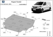 Hliníkový kryt motoru Peugeot Traveller (2016-2026)
