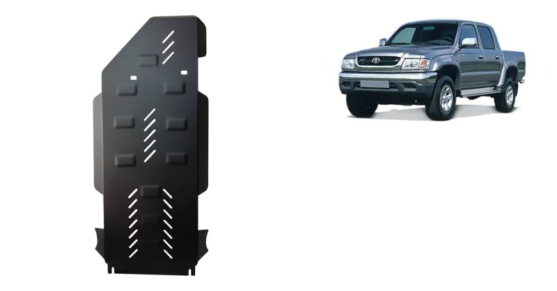 Ocelový kryt převodovky a reduktoru Toyota Hilux (2000-2004)
