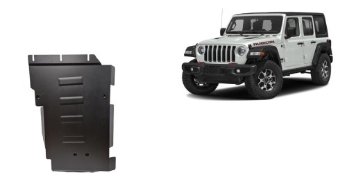 Ocelový kryt převodovky Jeep Wrangler - JL (2017-2026)