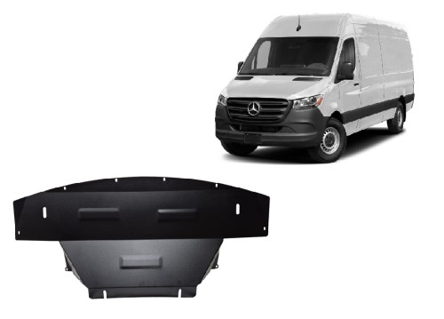 Ocelový kryt motoru Mercedes Sprinter 907 4x4 (2024-2026)