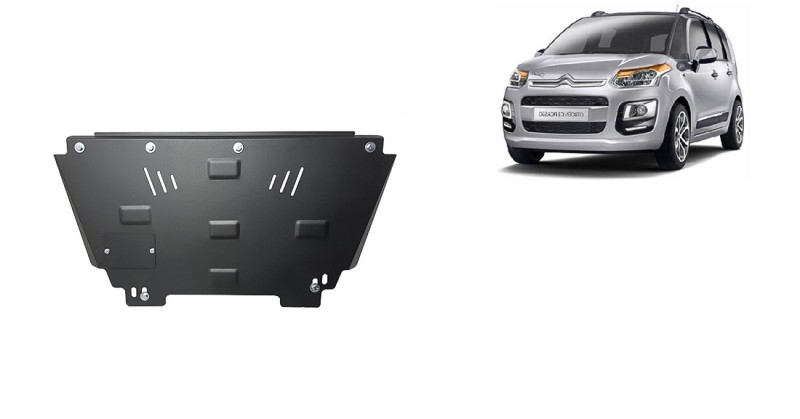 Ocelový kryt motoru Citroen C3 Picasso (2009-2017)