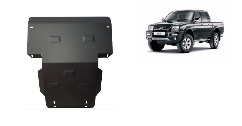 Ocelový kryt motoru Mitsubishi L200 (1998-2007)
