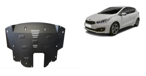 Ocelový kryt motoru Kia Ceed (2015-2017)