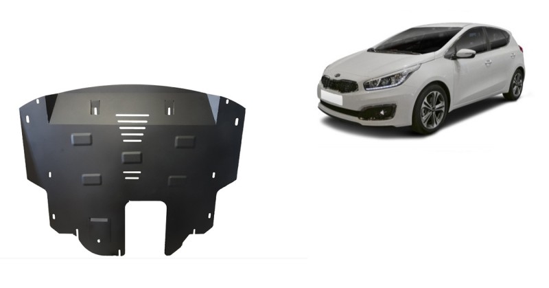 Ocelový kryt motoru Kia Ceed (2015-2017)