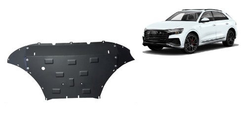 Ocelový kryt motoru Audi Q8 (2018-2026)