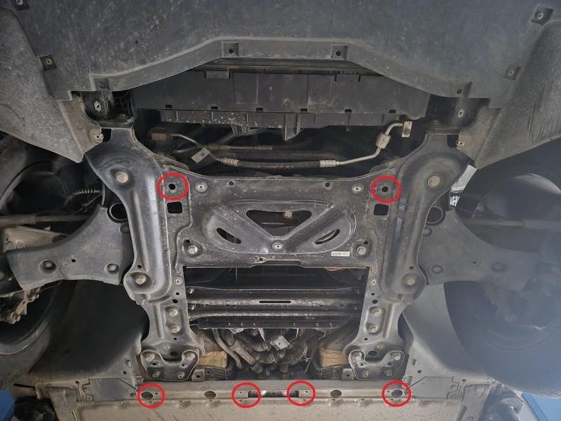 Hliníkový kryt motoru Volkswagen ID (2019-2026)