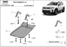 Hliníkový kryt diferenciálu Dacia Bigster (2025-2026)