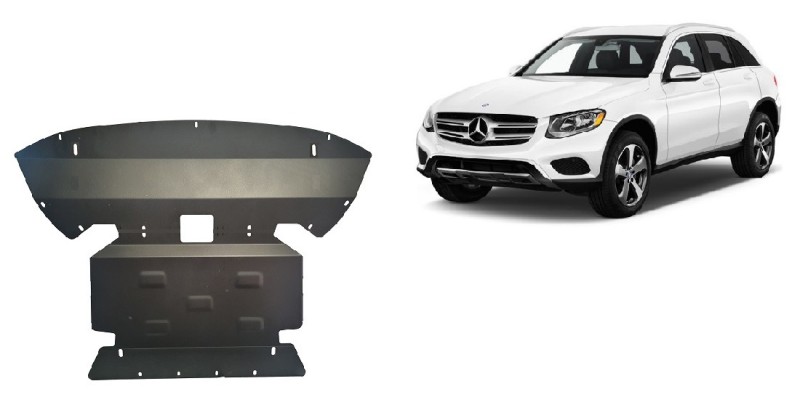Ocelový kryt motoru Mercedes GLC X253 (2015-2022)