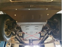 Stalowa Osłona pod silnik Jeep Grand Cherokee (2004-2010)