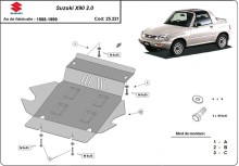 Ocelový kryt motoru Suzuki X90 2.0 (1988-1999)