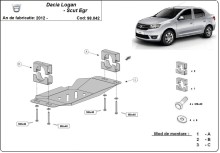 Ocelový kryt systému Start-Go EGR  Dacia Logan 2 (2012-2020)
