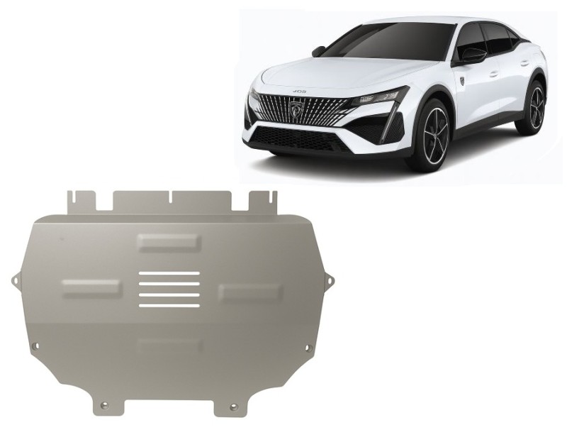 Hliníkový kryt motoru Peugeot 408 (2022-2026)