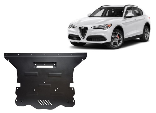 Ocelový kryt motoru Alfa Romeo Stelvio (2016-2026)