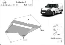 Ocelový kryt motoru Opel Combo (2010-2017)