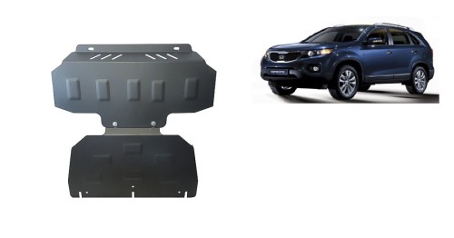 Ocelový kryt motoru Kia Sorento (2006-2010)