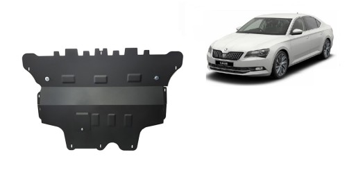 Ocelový kryt motoru Skoda Superb - Automatická převodovka (2015-2024)