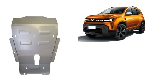 Ocelový kryt motoru Dacia Duster - 4x4 (2024-2026)