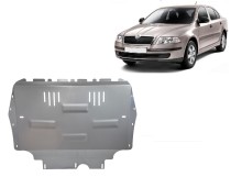 Aluminium Osłona pod silnik Skoda Octavia 2 (2009-2012)