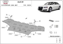 Ocelový kryt motoru Audi A8 (2010-2017)