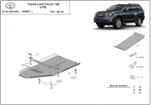 Hliníkový kryt převodovky Toyota Land Cruiser (2009-2026)