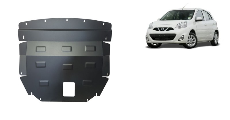 Ocelový kryt motoru Nissan Micra (2010-2016)