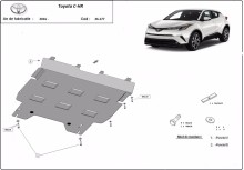 Ocelový kryt motoru Toyota C-HR (2016-2023)