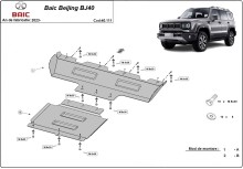 Ocelový kryt motoru Baic Beijing BJ40 (2023-2026)