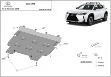 Hliníkový kryt motoru Lexus UX (2019-2026)
