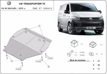 Hliníkový kryt motoru Volkswagen Transporter (2015-2018)