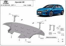 Ocelový kryt motoru Hyundai I30 (2017-2026)