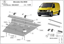 Ocelový kryt motoru Mercedes Vito (1996-2003)