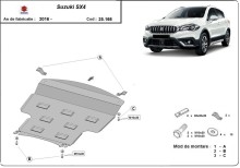Ocelový kryt motoru Suzuki SX4 (2013-2023)