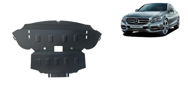 Ocelový kryt motoru Mercedes C-Class W205 (2014-2021)