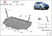 Ocelový kryt motoru Seat Toledo 3 (2005-2012)