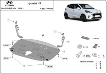 Ocelový kryt motoru Hyundai i10 (2019-2026)