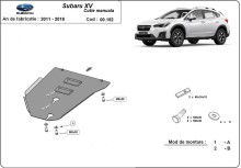 Ocelový kryt manuální převodovky Subaru XV (2011-2018)