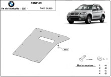 Ocelový kryt převodovky BMW X5 (2007-2013)