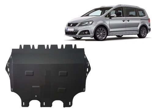 Ocelový kryt motoru Seat Alhambra - Webasto (2010-2020)