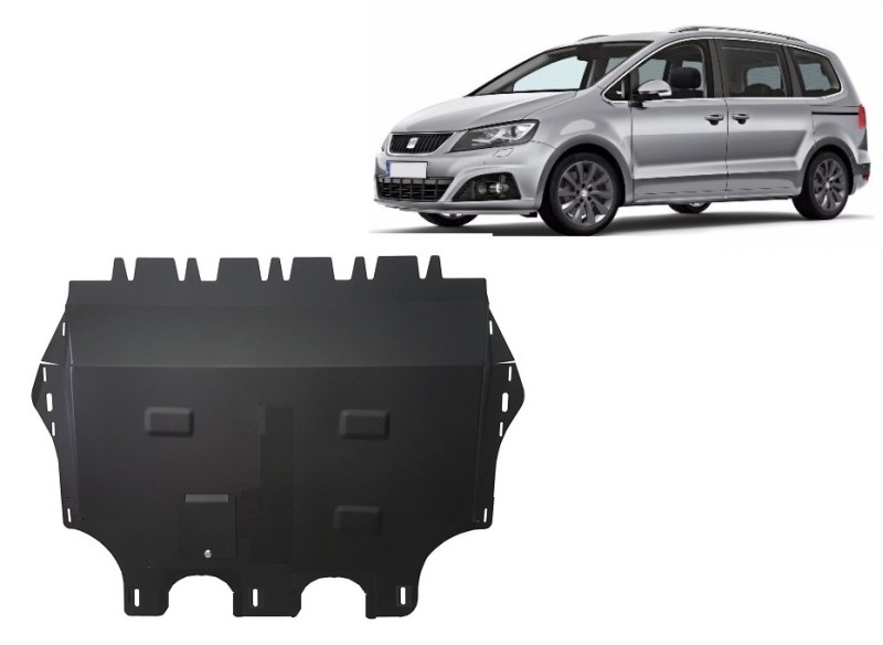 Ocelový kryt motoru Seat Alhambra - Webasto (2010-2020)
