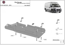 Ocelový kryt AdBlue Fiat Ducato (2018-2026)