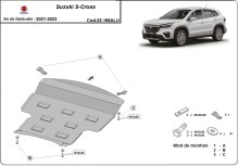 Hliníkový kryt motoru Suzuki S-Cross (2013-2023)
