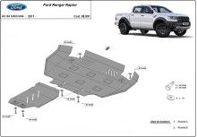 Ocelový kryt motoru Ford Ranger Raptor (2020-2023)