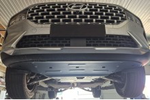 Ocelový kryt motoru Hyundai Santa Fe (2018-2023)