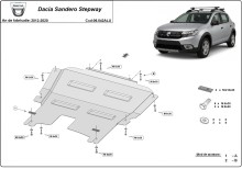 Hliníkový kryt motoru Dacia Sandero II (2012-2020)